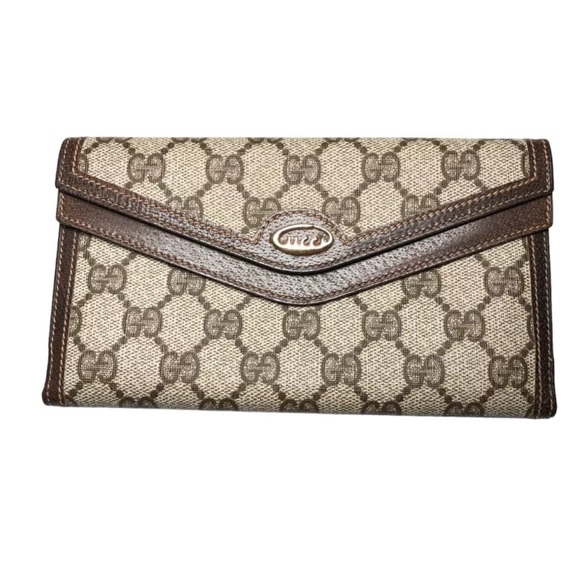Gucci Handbags - Authentic Vintage Gucci Large Wallet